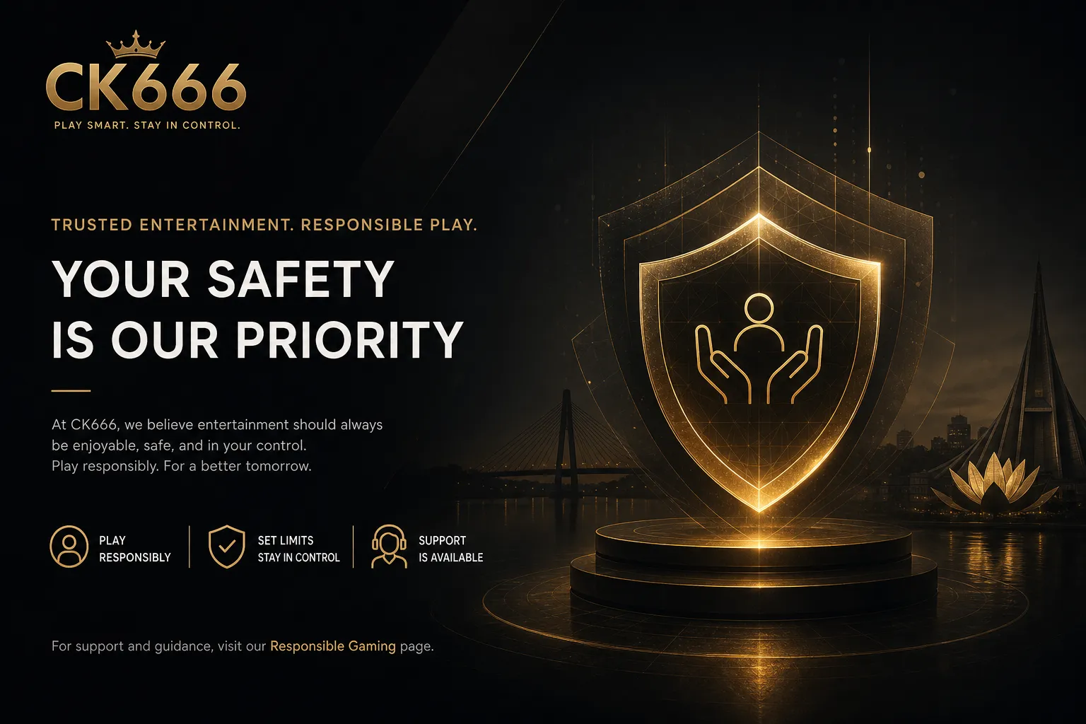 Safe usage instructions before starting CK666